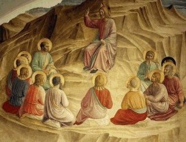 Sermon on the Mount fresco 1436-1443 Fra Angelico