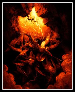 The Angels are thrown into Hell