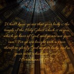 1 Corinthians 6 19&nbsp;20